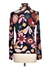 Boden Floral Purple Long Sleeve Blouse Size 12 - photo 2