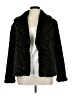 Sanctuary 100% Polyester Animal Print Green Black Faux Fur Jacket Size XL - photo 1