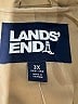 Lands' End 100% Polyester Tan Trenchcoat Size 3X - photo 6