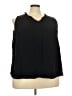 Lane Bryant 100% Cotton Black Tank Top Size 24 - photo 1