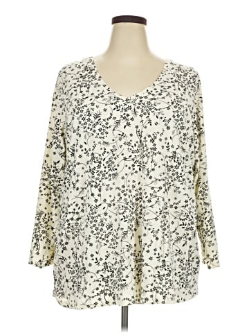 Roaman's 3/4 Sleeve T-Shirt (view 1)