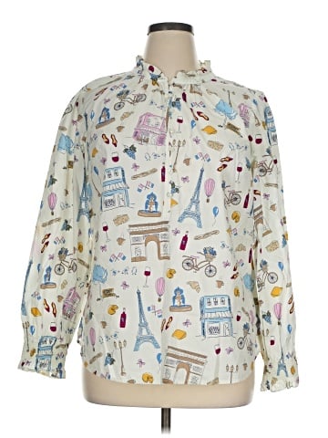 Talbots Long Sleeve Button-Down Shirt (view 1)