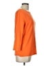 Talbots Orange 3/4 Sleeve T-Shirt Size L - photo 4