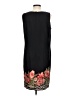 AGB 100% Polyester Graphic Black Cocktail Dress Size L - photo 2