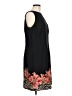 AGB 100% Polyester Graphic Black Cocktail Dress Size L - photo 4