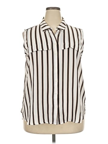 Worthington Sleeveless Blouse (view 1)