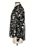 CAbi 100% Polyester Floral Black Long Sleeve Blouse Size S - photo 5