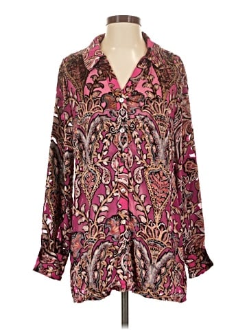 Soft Surroundings Long Sleeve Blouse (view 1)