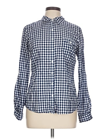 Girl Krazy Long Sleeve Button-Down Shirt (view 1)