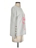 Lilly Pulitzer Graphic Silver Gray Sweatshirt Size XXS - photo 4