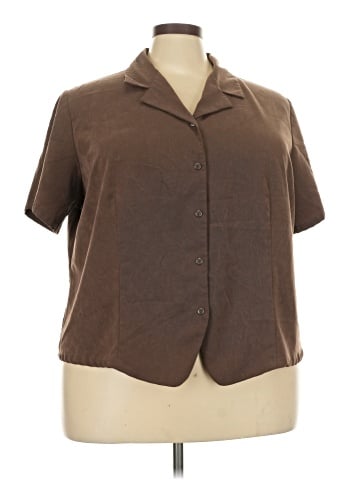 Laura Scott Short Sleeve Blouse (view 1)