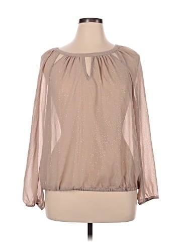 JLo by Jennifer Lopez Long Sleeve Blouse (view 1)
