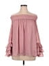 MSK 100% Polyester Pink 3/4 Sleeve Blouse Size XL - photo 1
