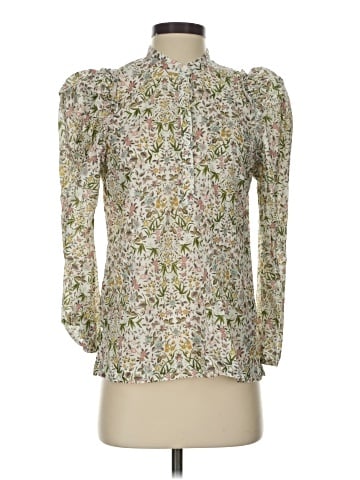 Liberty Art Fabrics for J.Crew 3/4 Sleeve Blouse (view 1)