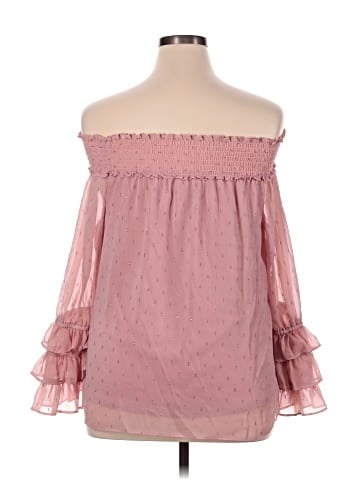MSK 3/4 Sleeve Blouse (view 2)