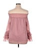 MSK 100% Polyester Pink 3/4 Sleeve Blouse Size XL - photo 2