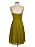 Lands' End Canvas 100% Polyester Solid Green Cocktail Dress Size 2 - photo 2