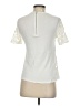 Gibson Ivory Short Sleeve Blouse Size S - photo 2