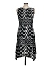 Soma Chevron-herringbone Black Casual Dress Size L - photo 2