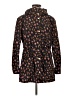 J.Crew 100% Polyester Print Black Trenchcoat Size XS - photo 1