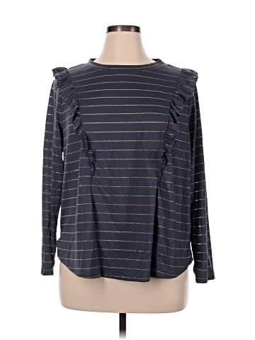 Terra & Sky Long Sleeve Top (view 1)