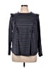 Terra & Sky Gray Long Sleeve Top Size 1X - photo 1
