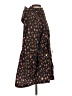 J.Crew 100% Polyester Print Black Trenchcoat Size XS - photo 4