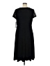 Perceptions Black Casual Dress Size XL - photo 2