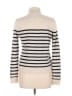 Maje 100% Cashmere Stripes Ivory Cashmere Pullover Sweater Size Lg (3) - photo 2