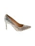 Marc Fisher Silver Heels Size 8 - photo 1