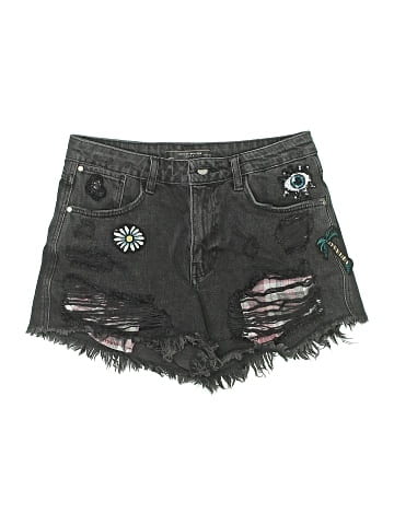 Trafaluc by Zara Denim Shorts (view 1)