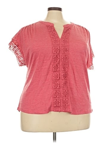 Cable & Gauge Short Sleeve Top (view 1)