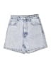 Zara Blue Denim Shorts Size 4 - photo 1