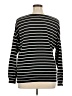 Lane Bryant Stripes Black Pullover Sweater Size 14 - 16 Plus - photo 2