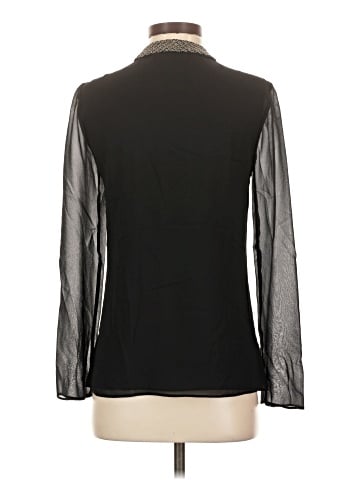Tory Burch Long Sleeve Silk Top (view 2)