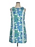 Eliza J Paisley Blue Casual Dress Size 16 - photo 1