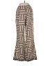 Versona Chevron-herringbone Brown Linen Pants Size 2 - photo 2
