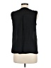 Monteau 100% Polyester Black Sleeveless Blouse Size M - photo 2