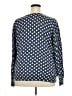 North Style 100% Cotton Polka Dots Blue Cardigan Size 3X - photo 2