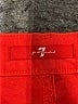 7 For All Mankind Color Block Red Jeans Size 27 waist - photo 7