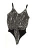 JOA 100% Polyester Black Bodysuit Size S - photo 1