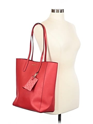 MICHAEL Michael Kors Leather Tote (view 2)