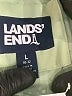 Lands' End 100% Polyester Solid Green Raincoat Size L (kids) - photo 3