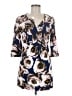Boden 100% Viscose Print Blue Casual Dress Size 6 (petite) - photo 1