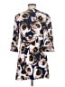 Boden 100% Viscose Print Blue Casual Dress Size 6 (petite) - photo 2