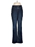 Coldwater Creek Chevron-herringbone Blue Jeans Size 6 - photo 1