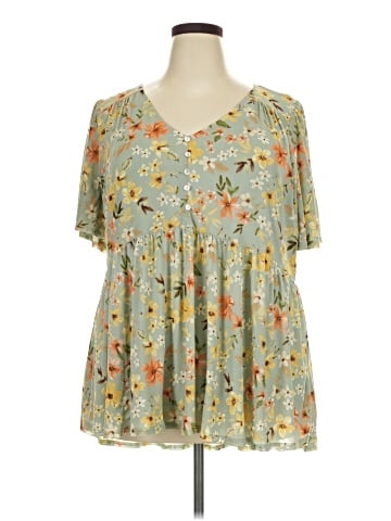 Siren Lily Short Sleeve Blouse (view 1)