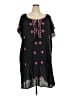 Ellos 100% Cotton Black Short Sleeve Top Size 26 - 28 - photo 1