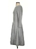 Paul Stuart Solid Gray Casual Dress Size 4 - photo 5