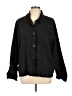 Flax 100% Linen Black Jacket Size 10 (M) - photo 1